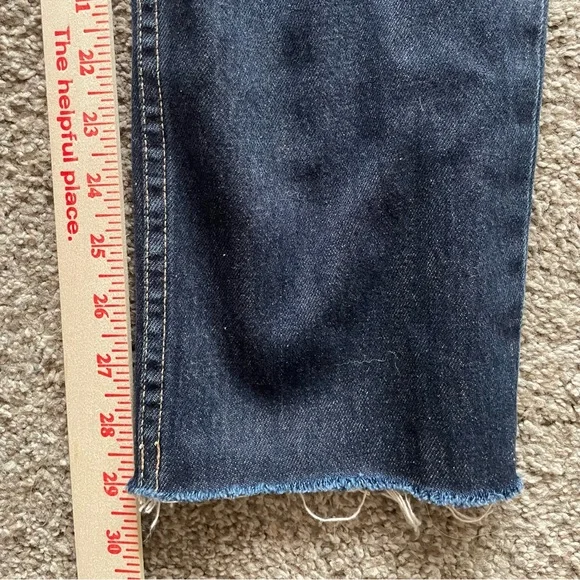 L'AGENCE  Milana Stovepipe Jeans in Grainger (Dark Wash) - Size 25 - Picture 11 of 11